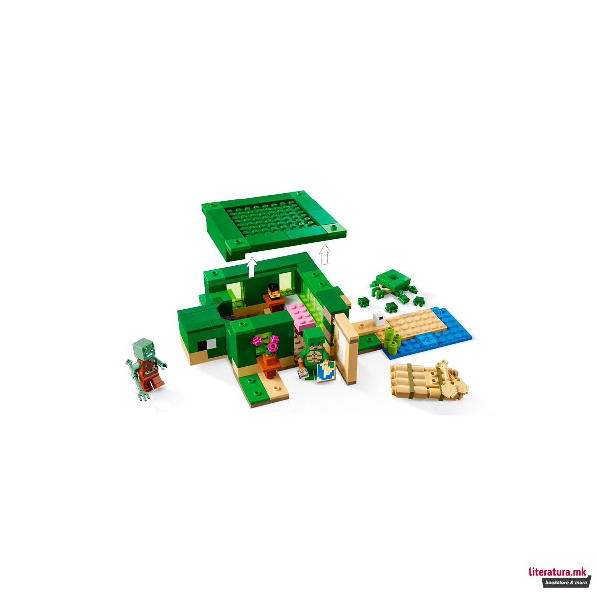 LEGO коцки, Minecraft, The Turtle Beach House 