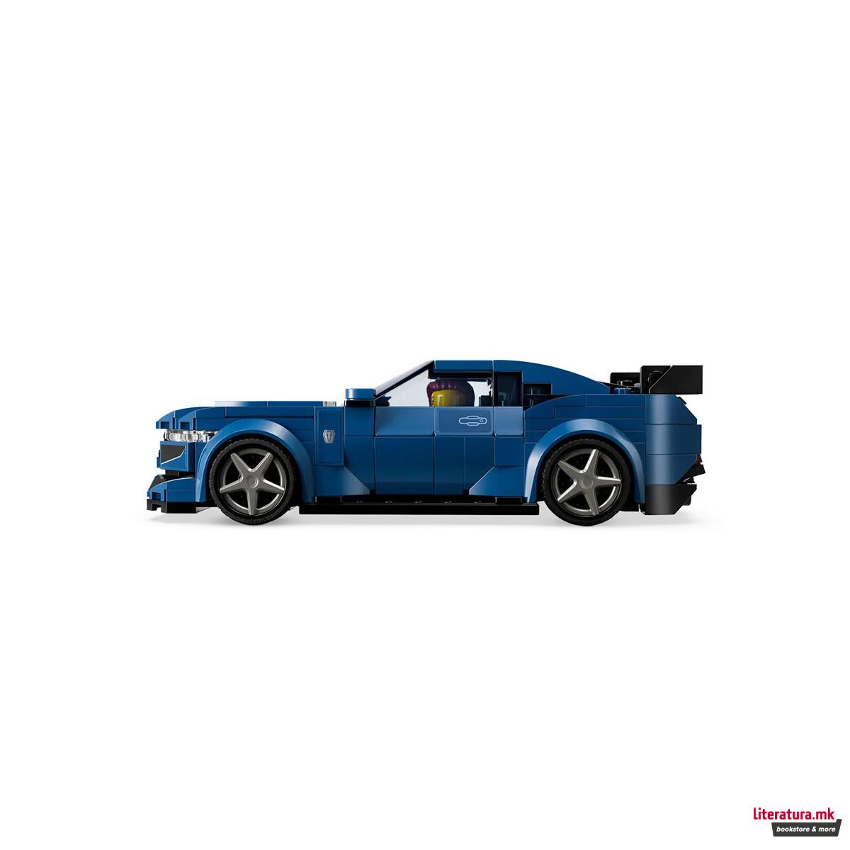 LEGO коцки, Speed Champions, Ford Mustang Dark Horse Sports Car 