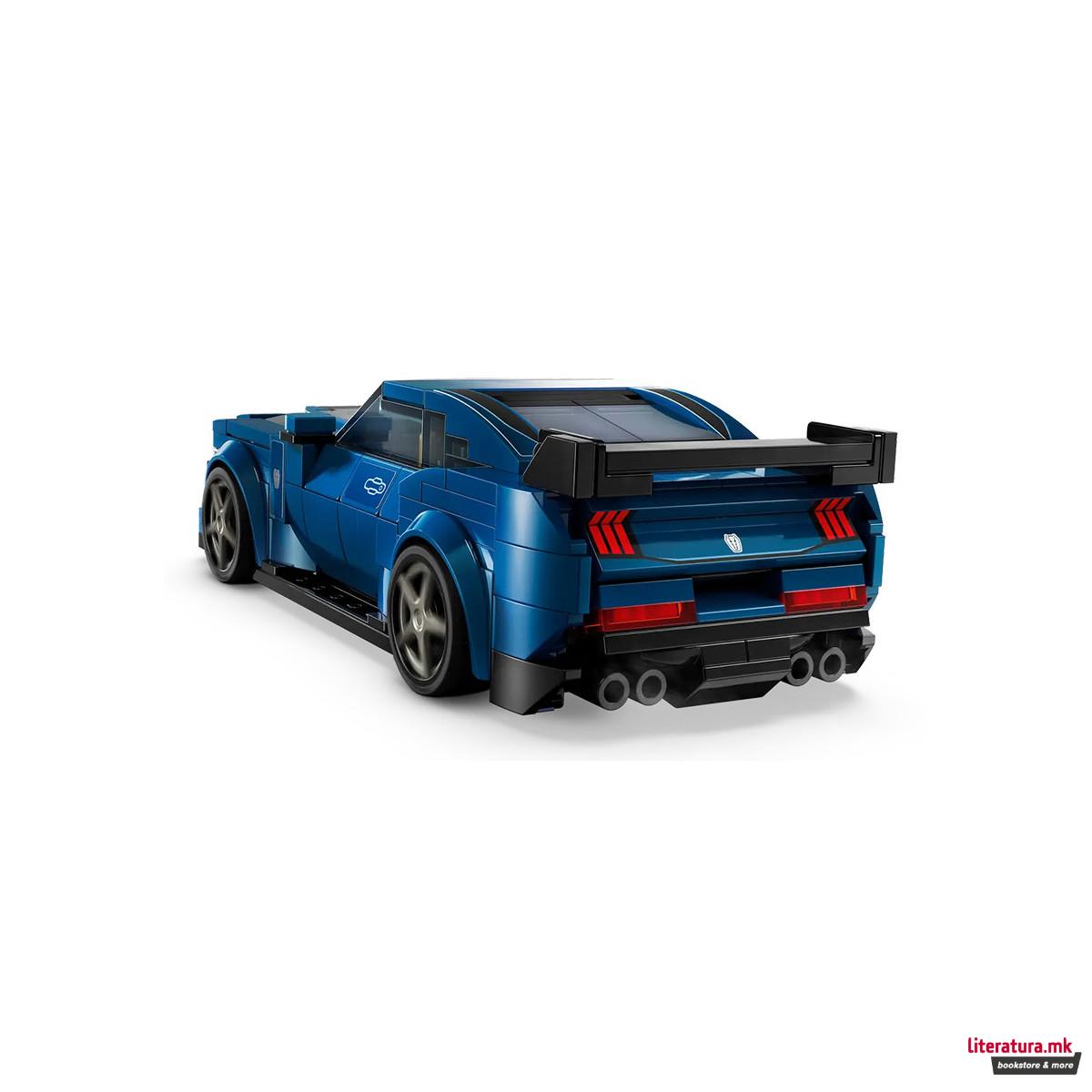 LEGO коцки, Speed Champions, Ford Mustang Dark Horse Sports Car 