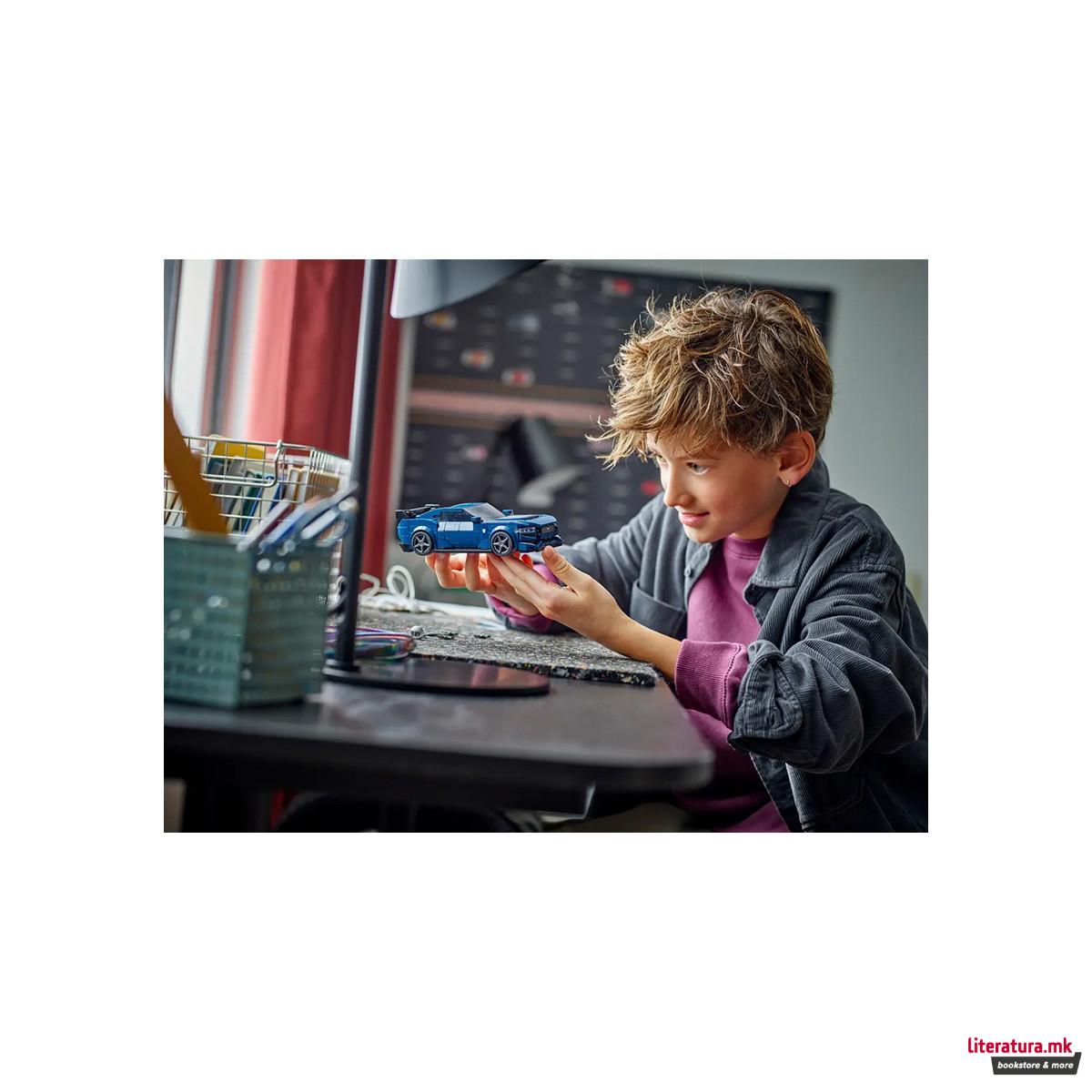 LEGO коцки, Speed Champions, Ford Mustang Dark Horse Sports Car 