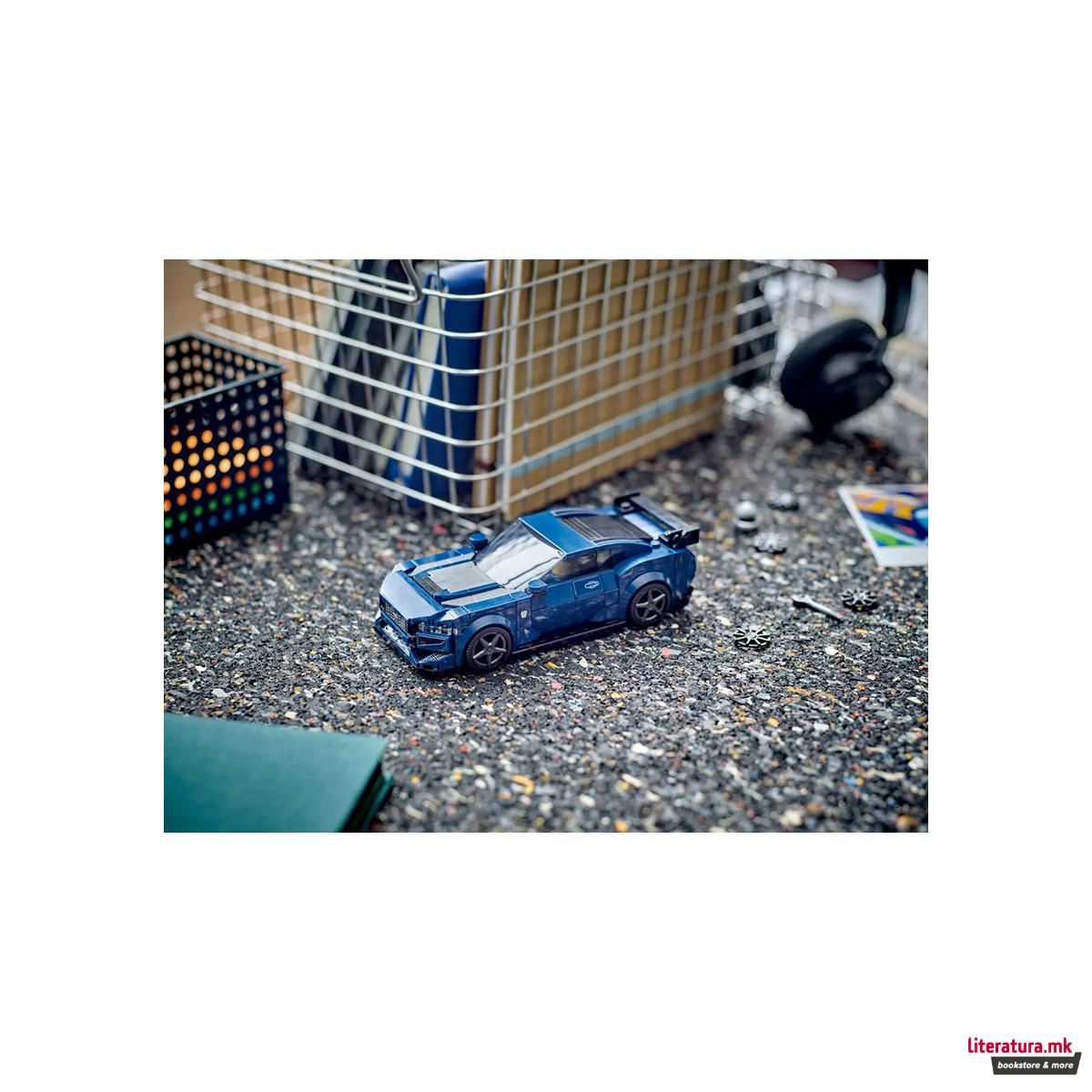 LEGO коцки, Speed Champions, Ford Mustang Dark Horse Sports Car 