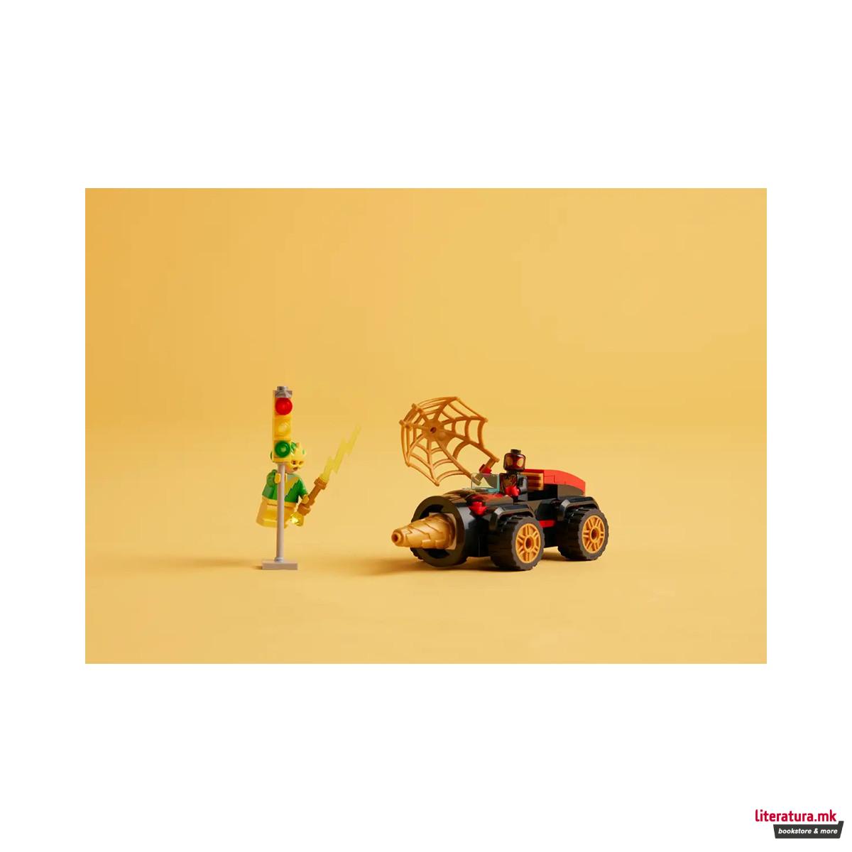 LEGO коцки, Marvel, Spidey: Amazing Friends - Drill Spinner Vehicle 