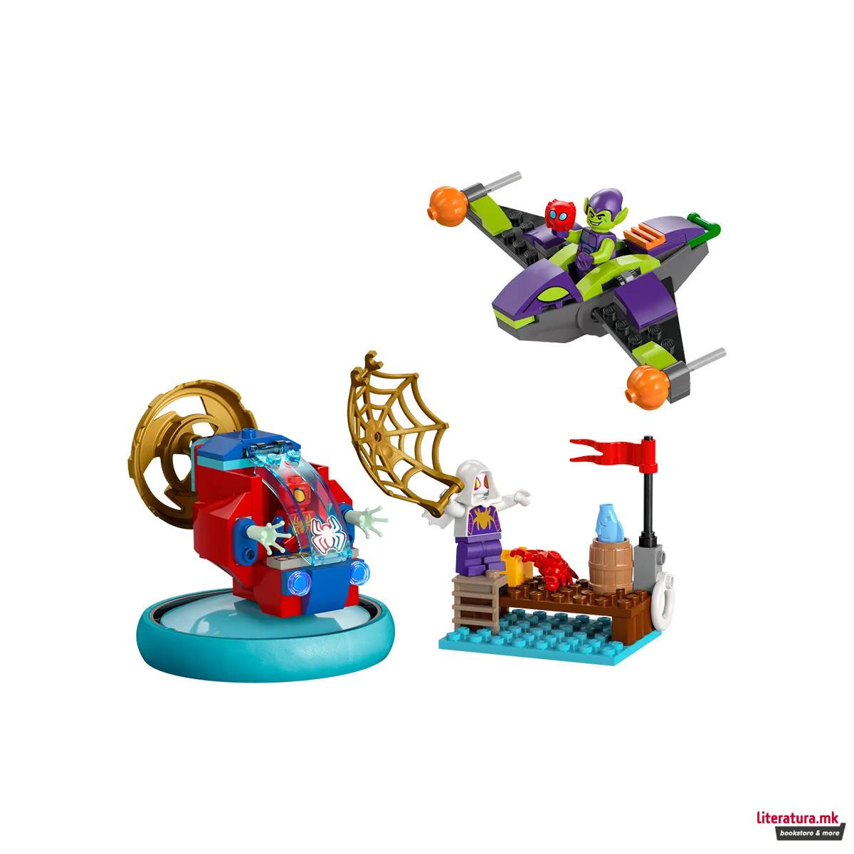 LEGO коцки, Marvel, Spidey: Amazing Friends - Spidey vs. Green Goblin 