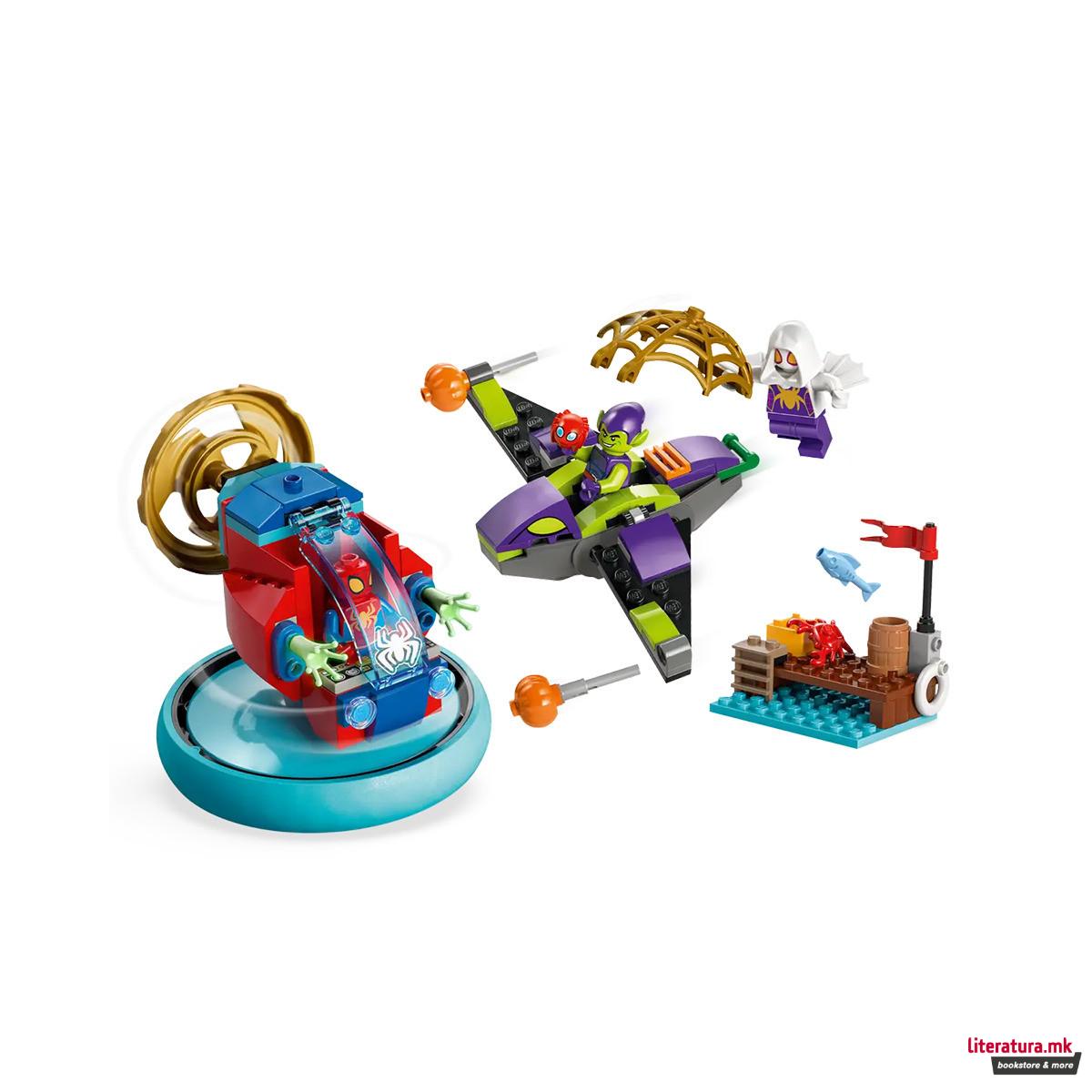 LEGO коцки, Marvel, Spidey: Amazing Friends - Spidey vs. Green Goblin 