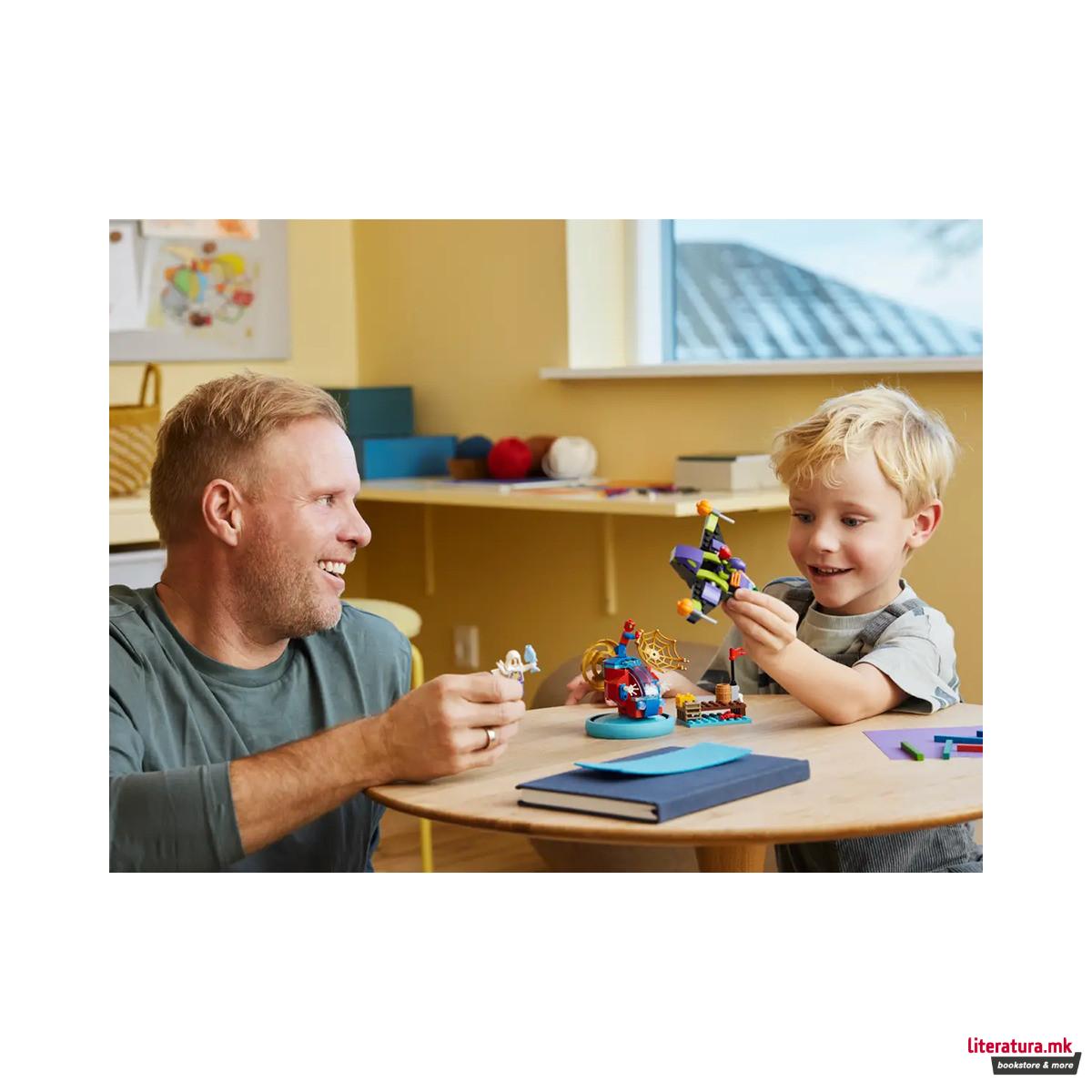 LEGO коцки, Marvel, Spidey: Amazing Friends - Spidey vs. Green Goblin 