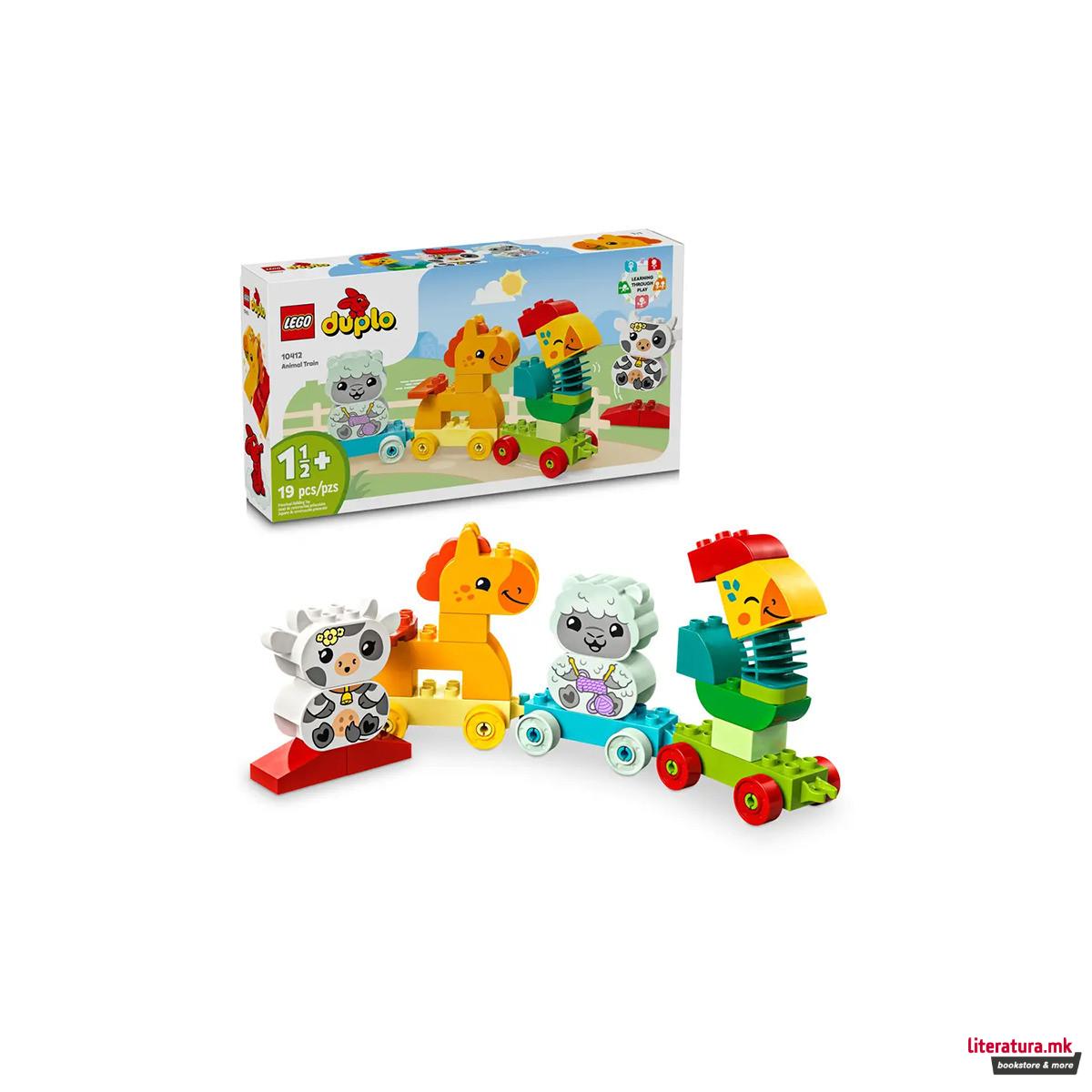 LEGO коцки, Duplo, Animal Train 