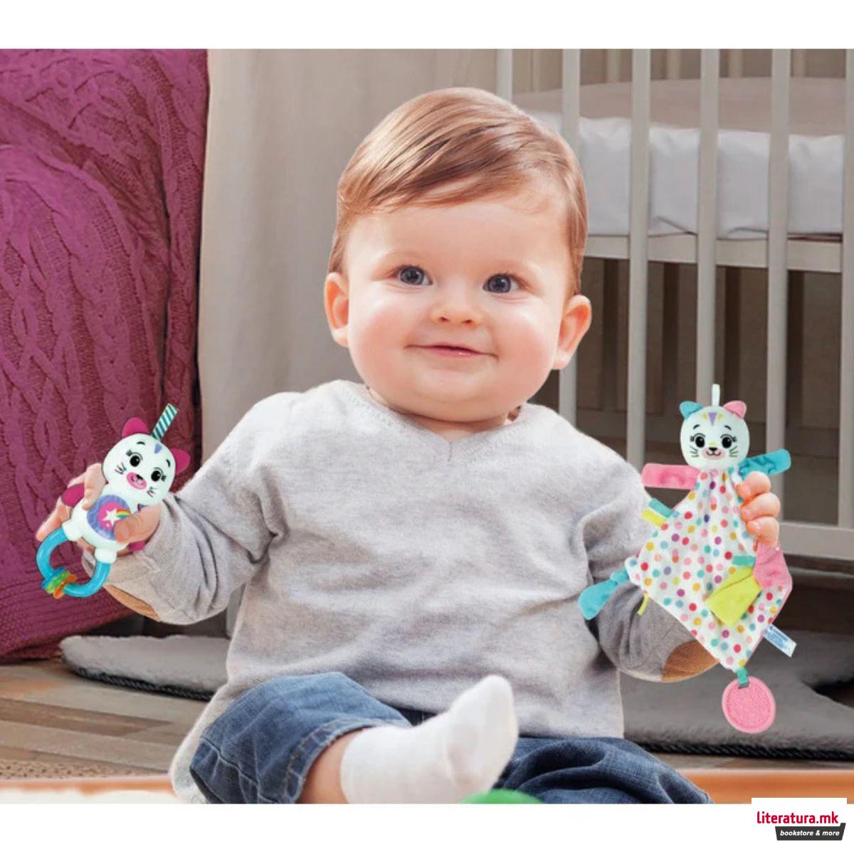 Сет за подарок за бебе, Baby Clementoni - Kitty 