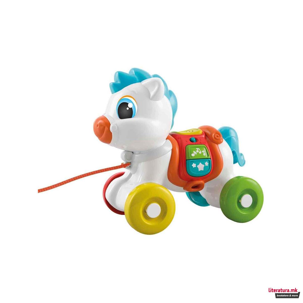 Играчка за влечење, Baby Clementoni - Pull Along Baby Pony 