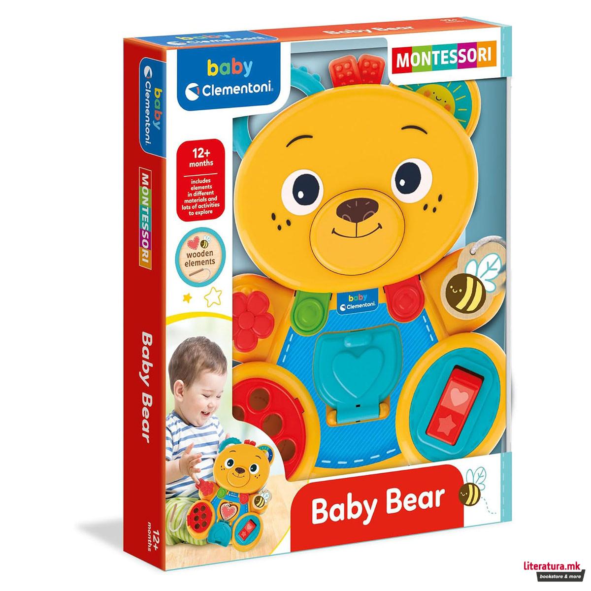 Едукативна играчка, Baby Clementoni: Montessori - Baby Bear 