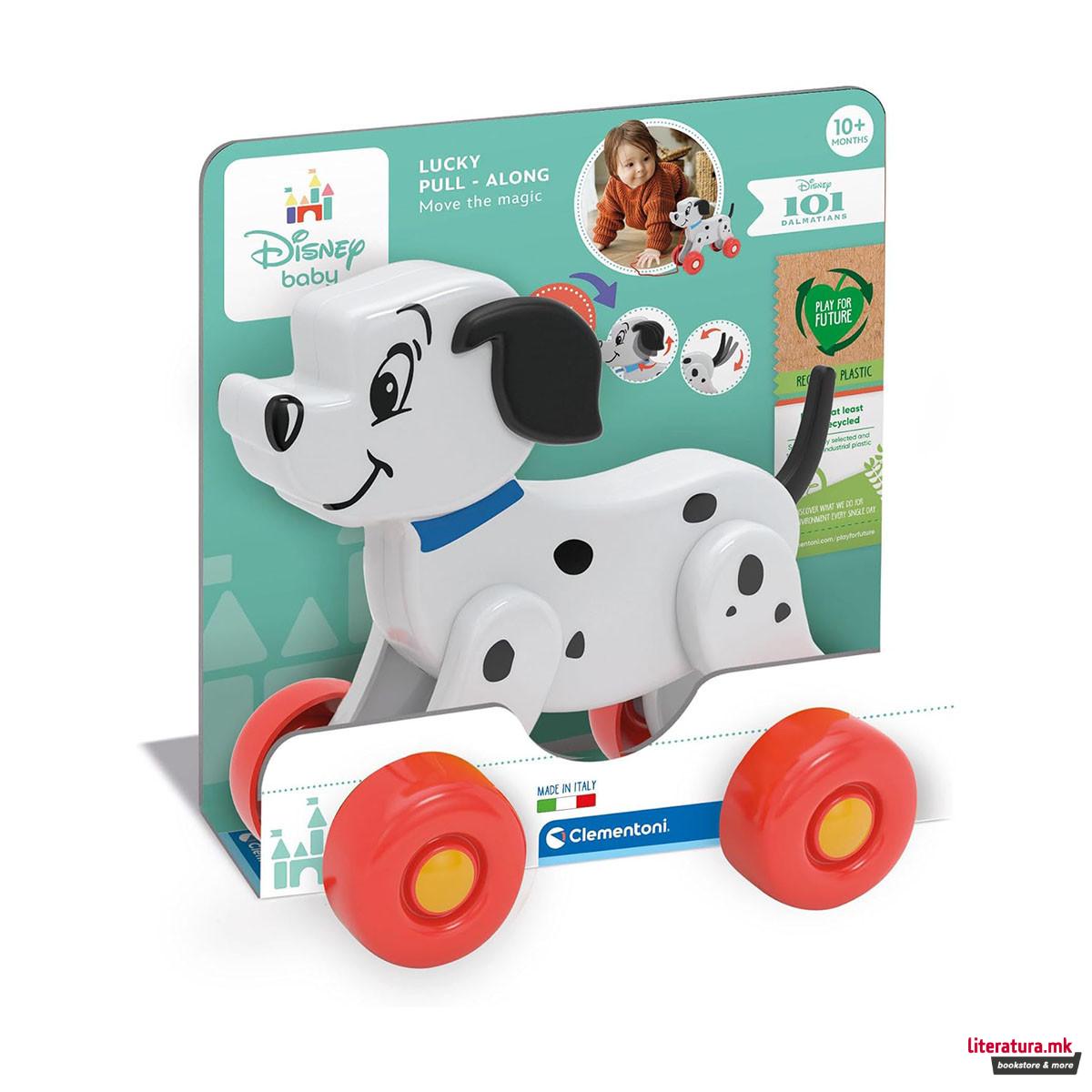 Играчка за влечење, Disney Baby: 101 Dalmatians - Lucky 