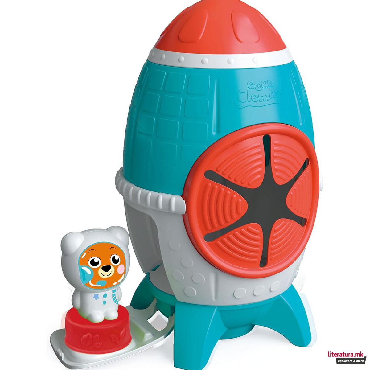 Сет за игра со меки коцки, Soft Clemmy - Space Rocket 