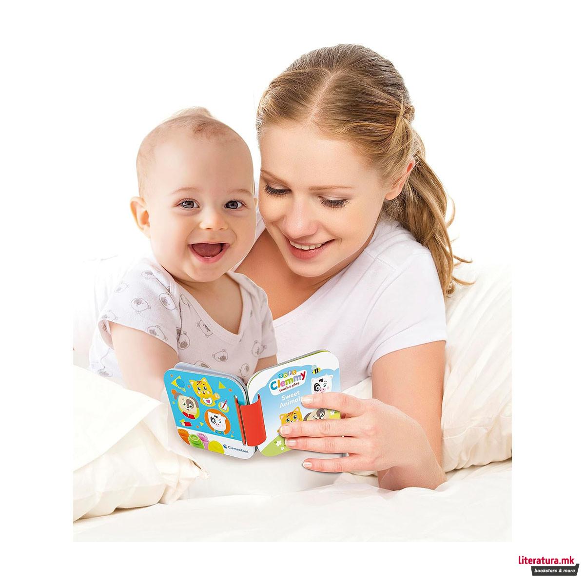 Сет за игра со меки коцки, Soft Clemmy - Sweet Animals 