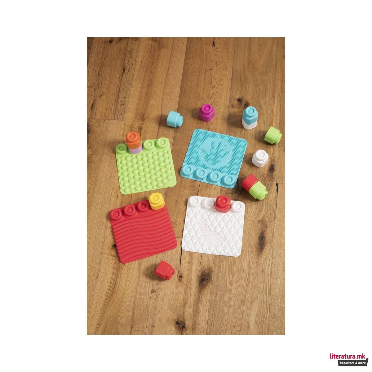 Сензорна подлога за играње, Soft Clemmy - Touch, Crawl & Play Sensory Path 