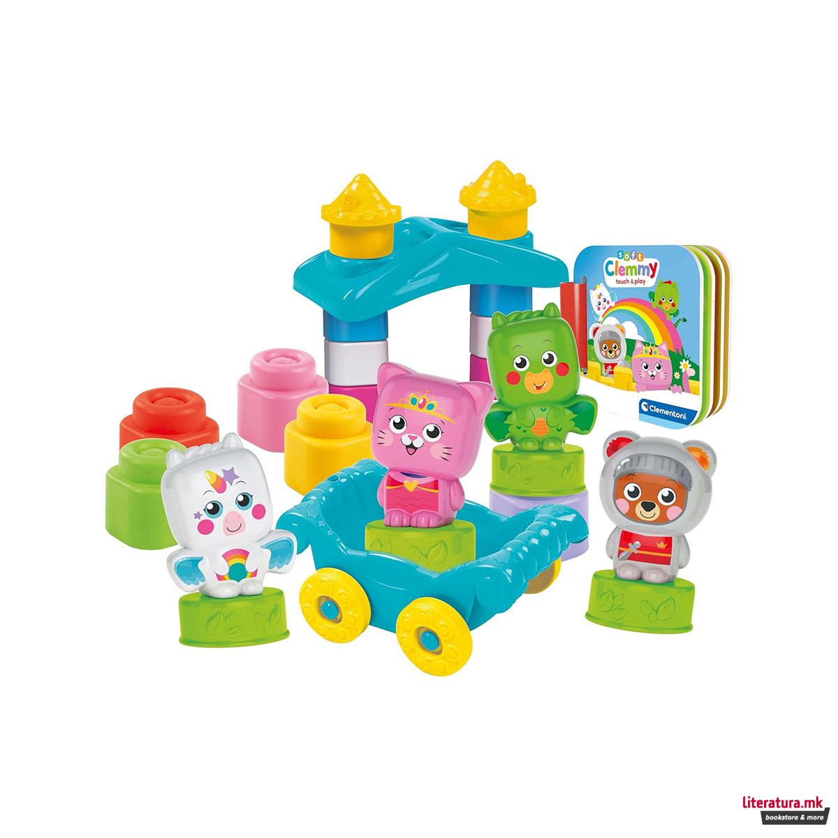 Сет за игра со меки коцки, Soft Clemmy - Hero & Princess 