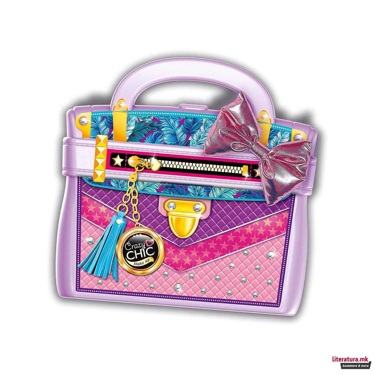 Детски сет за шминкање, Crazy Chic Beauty - Miss Bag 