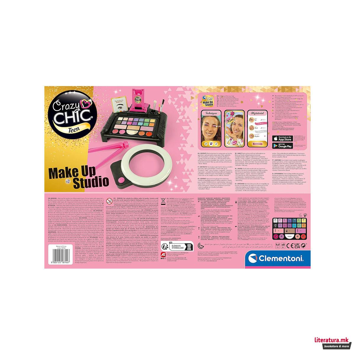 Тинејџерски сет за шминкање, Crazy Chic Teen - Make Up Studio 