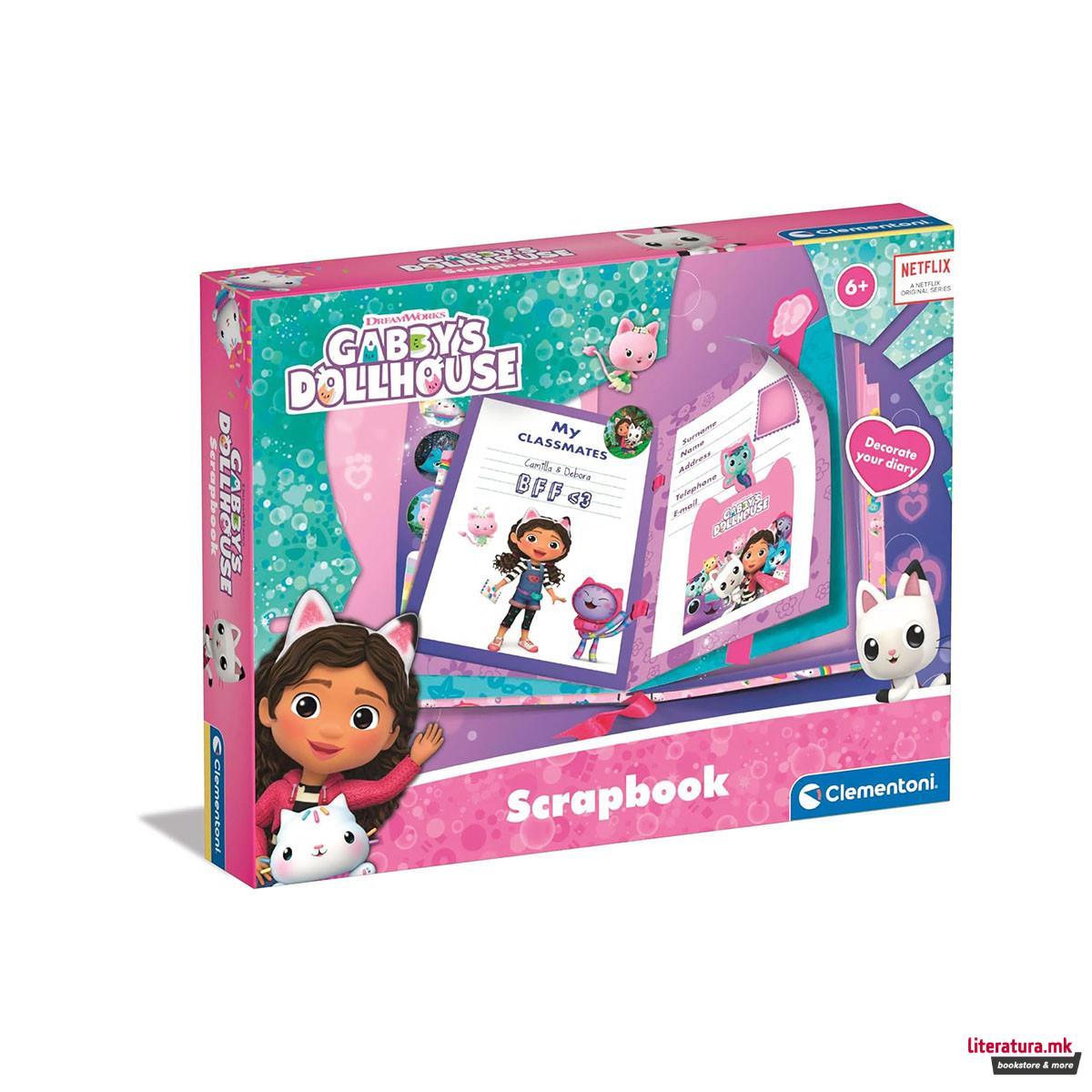 Сет за изработка, Gabby's Dollhouse - Scrapbook 