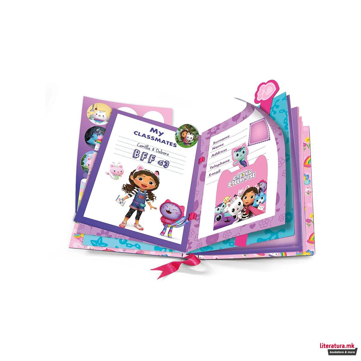 Сет за изработка, Gabby's Dollhouse - Scrapbook 