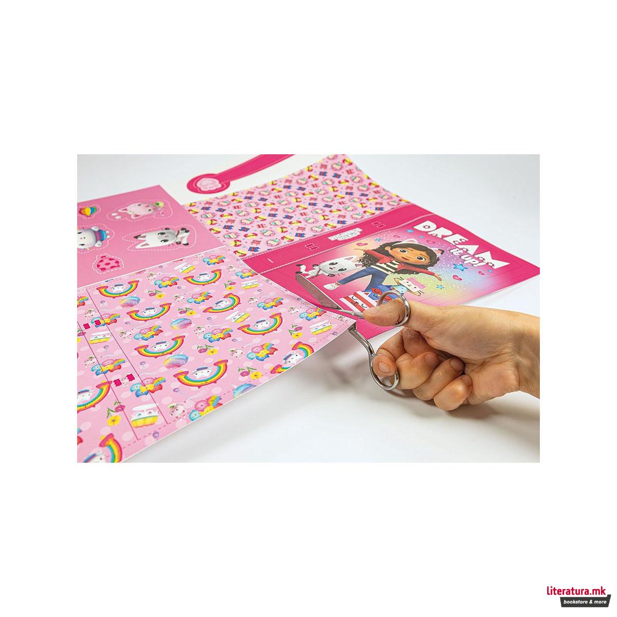 Сет за изработка, Gabby's Dollhouse - Scrapbook 