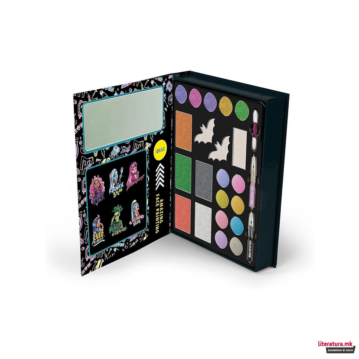 Детски сет за шминкање, Monster High - Face Art 