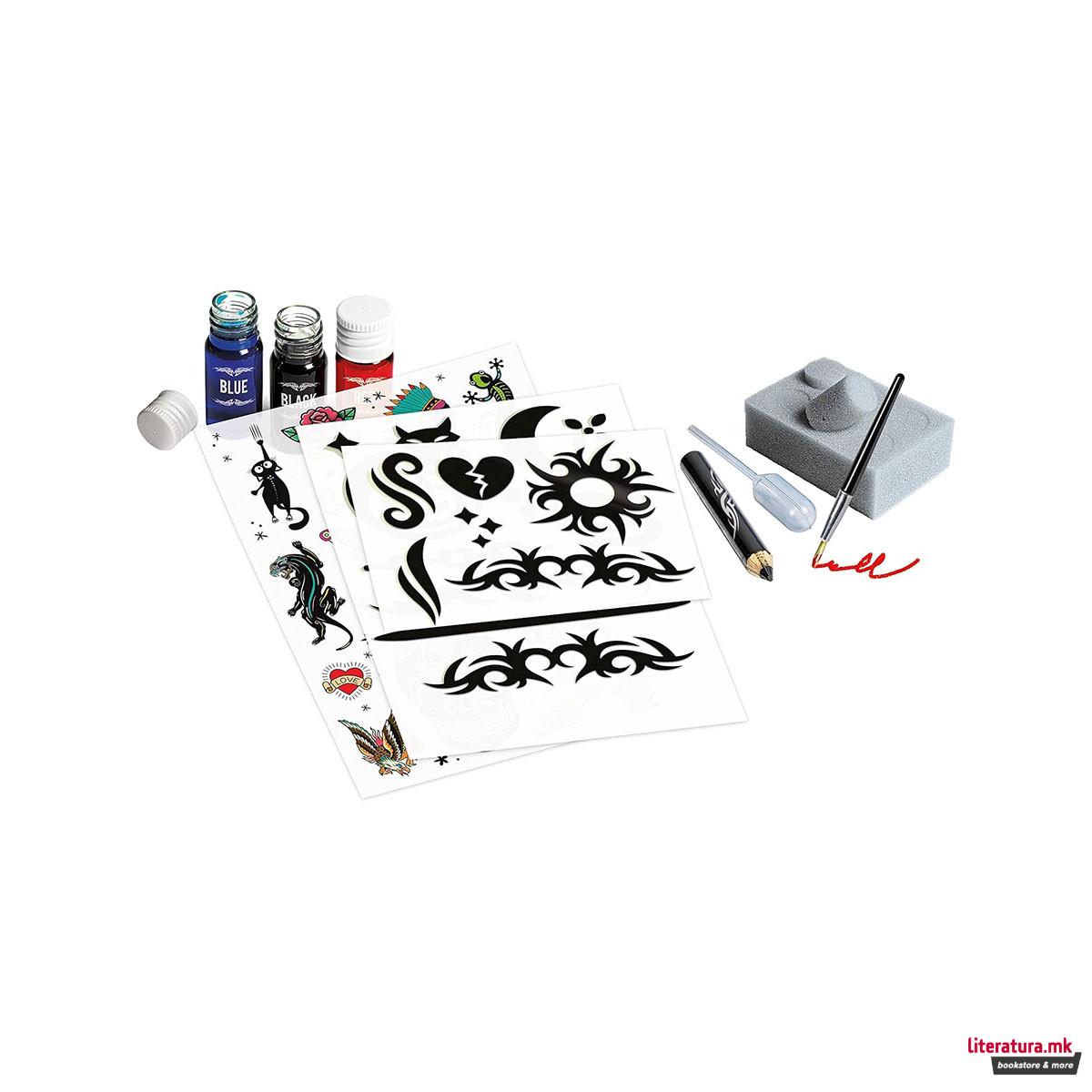 Креативен сет, Science&Play Fun - Tattoo Art 