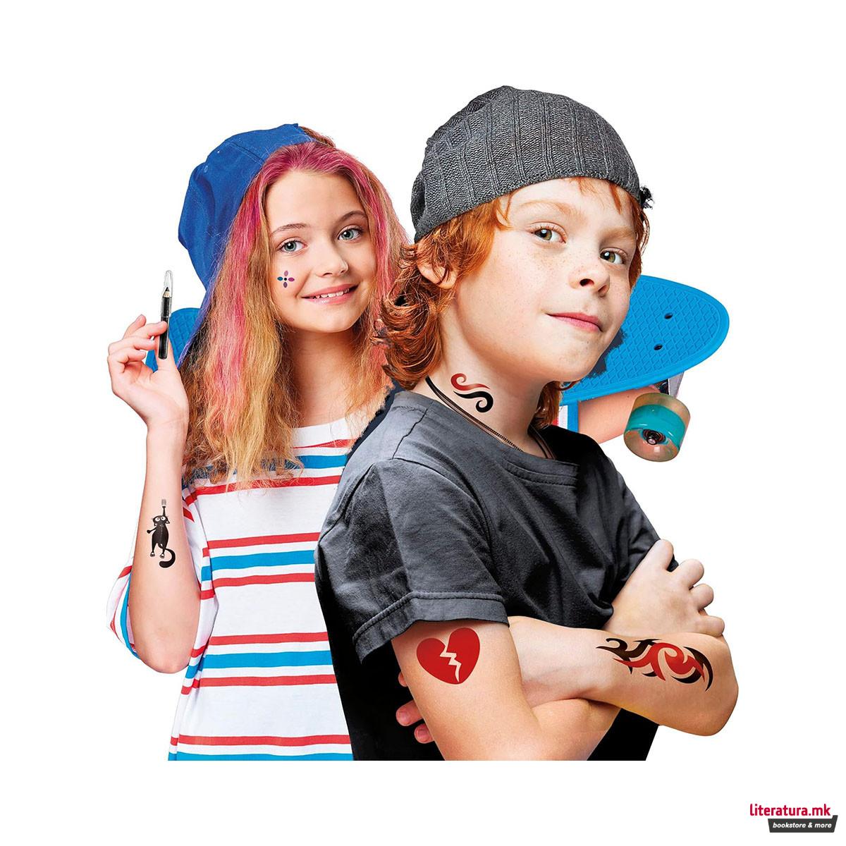 Креативен сет, Science&Play Fun - Tattoo Art 