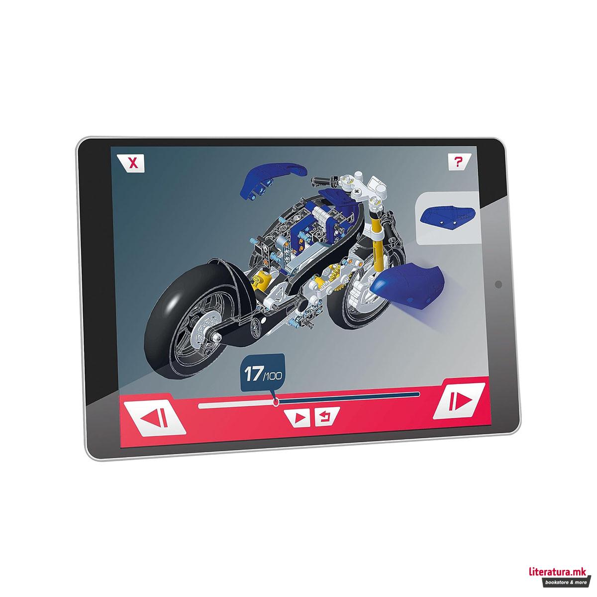 СТЕМ сет, Science&Play: Build - Mechanics: Yamaha M1 Motorcycle 