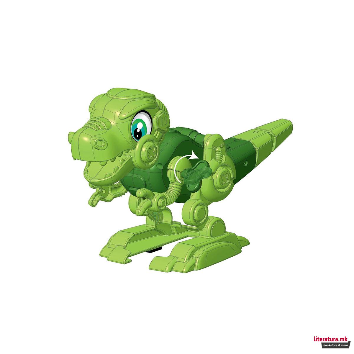 СТЕМ сет, Science&Play Robotics - Dino Bot: T-Rex 