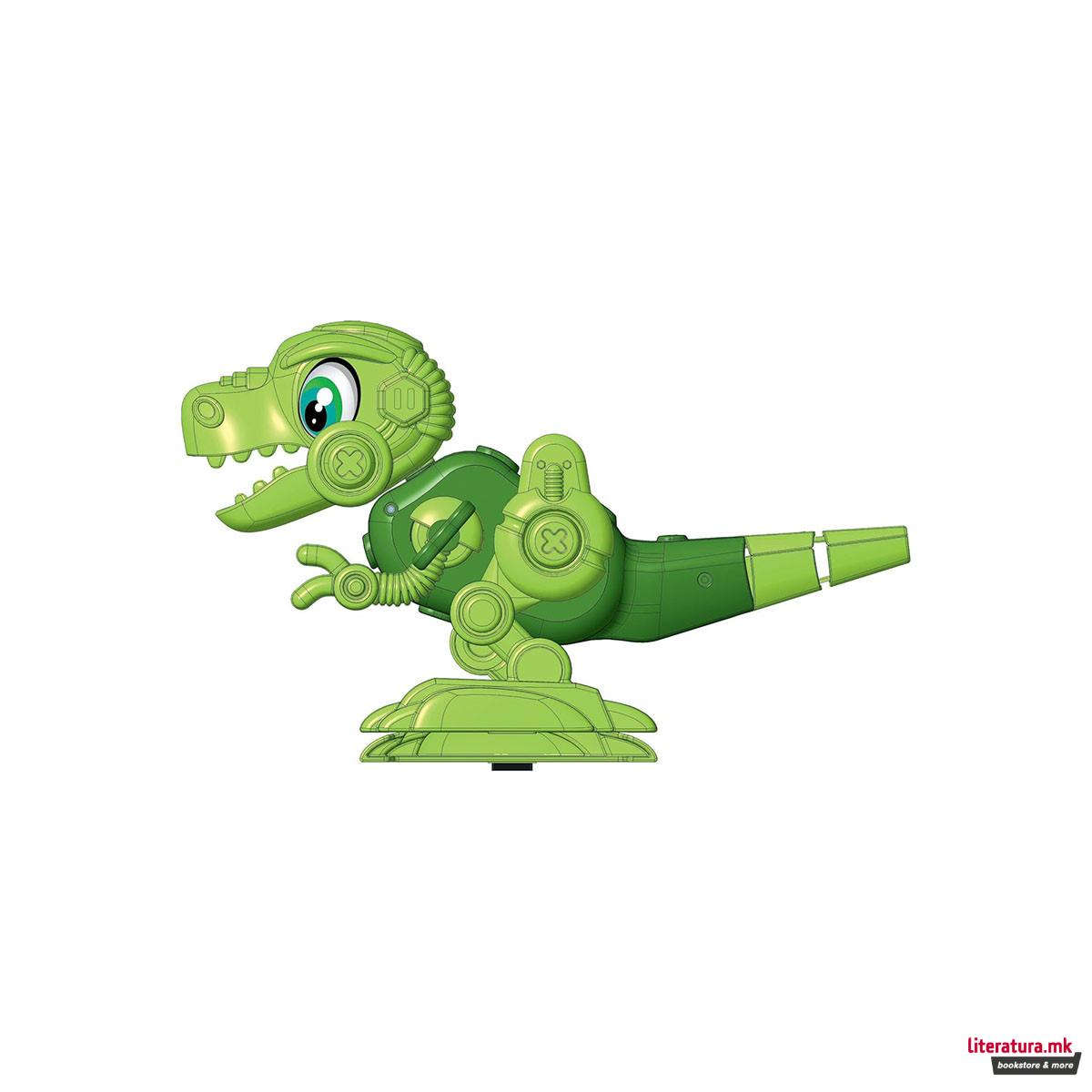 СТЕМ сет, Science&Play Robotics - Dino Bot: T-Rex 