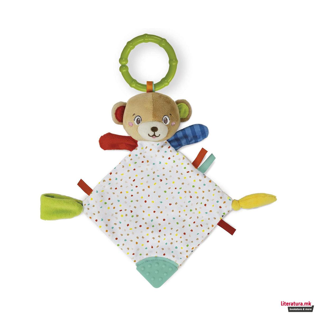 Плишана играчка, Baby Clementoni - Lovely Bear Comforter 