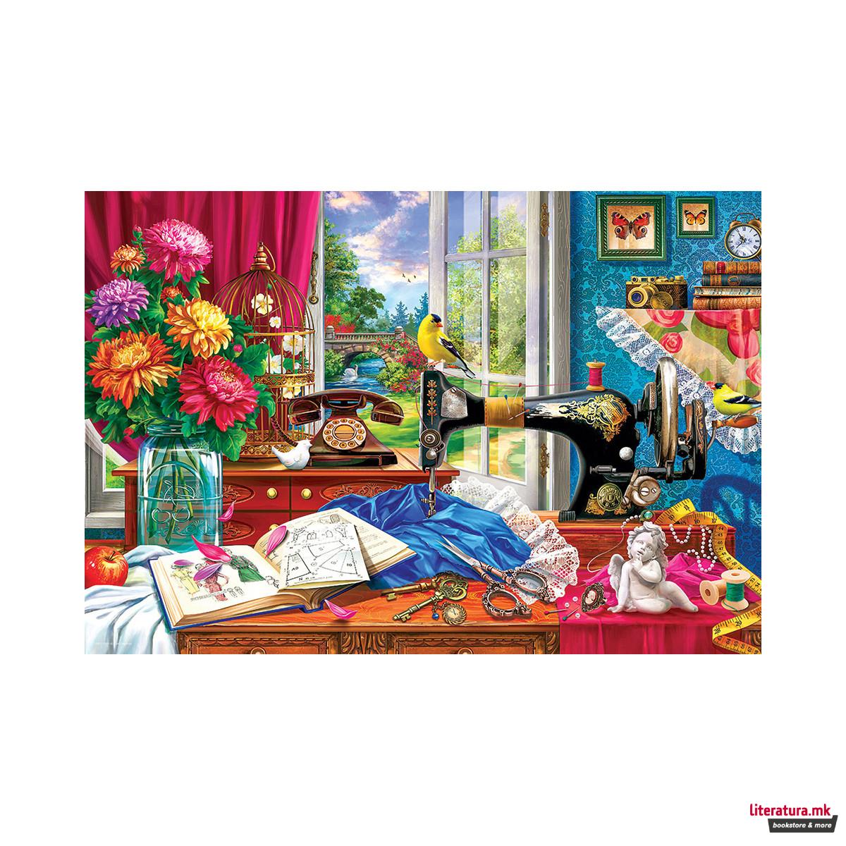 Сложувалка во метална кутија, Sewing Machine, 550 парчиња 