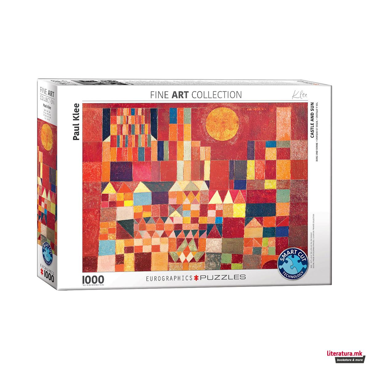 Сложувалка, Fine Art Collection, Paul Klee - Castle and Sun, 1000 парчиња 