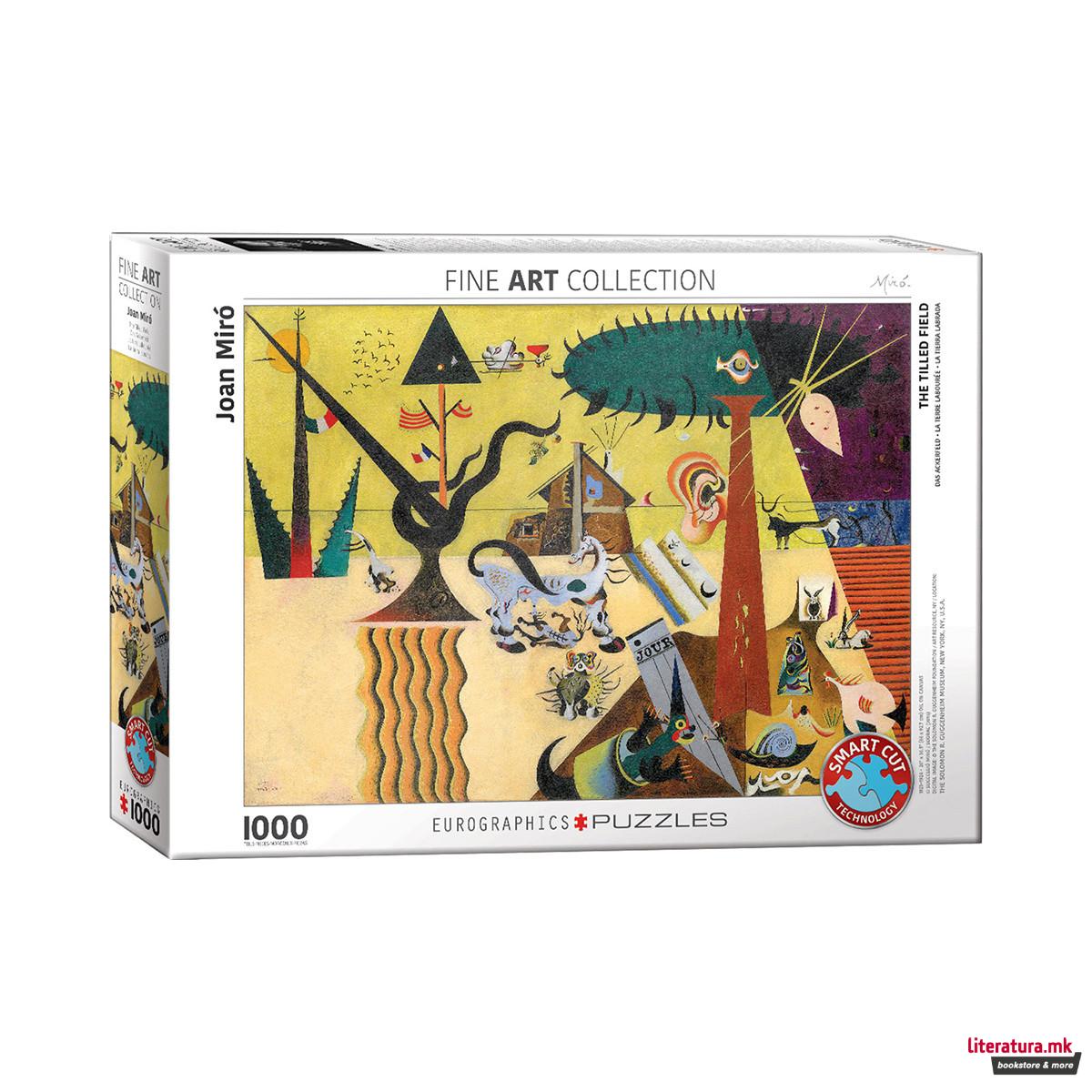 Сложувалка, Fine Art Collection, Joan Miro - The Tilled Field, 1000 парчиња 