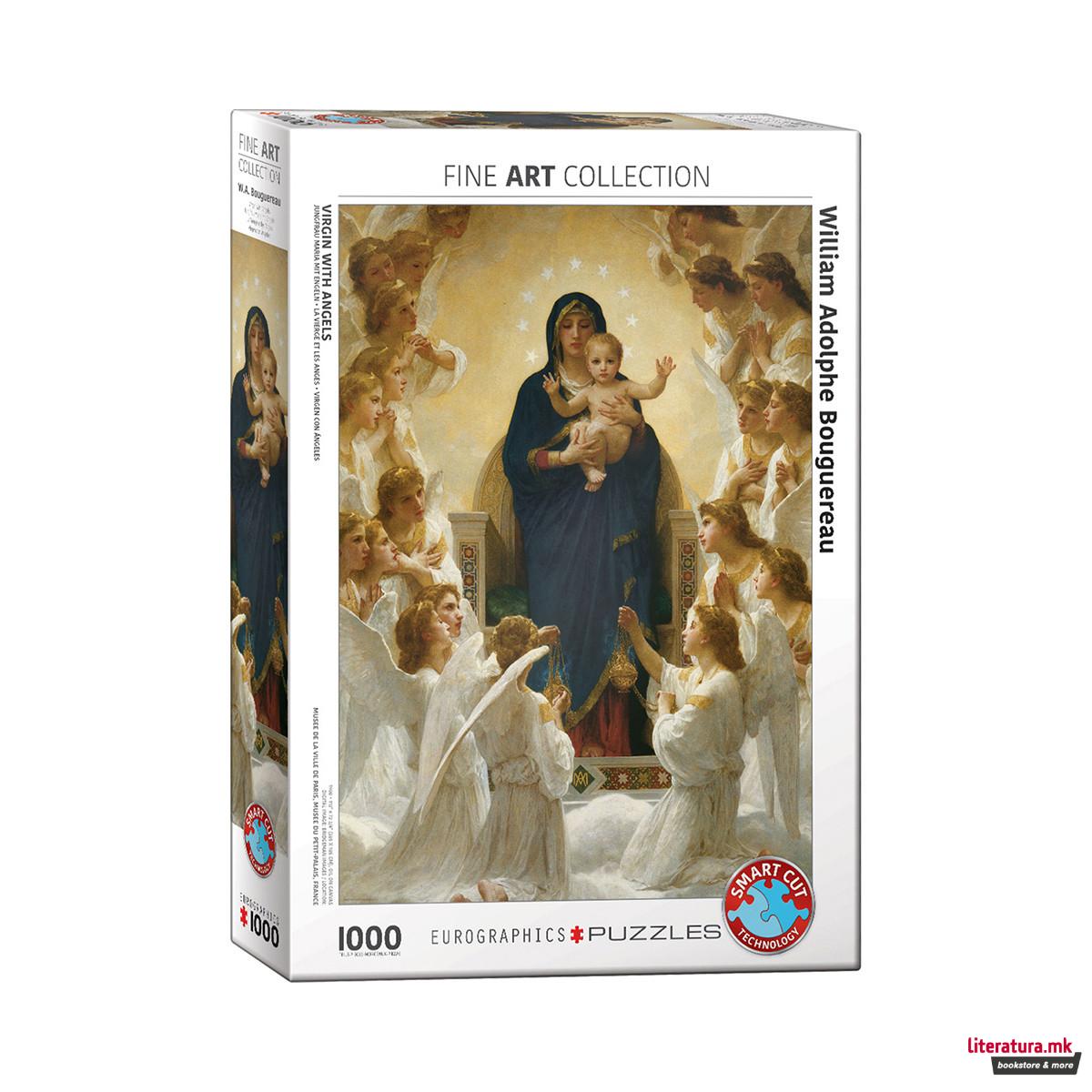 Сложувалка, Fine Art Collection, Virgin With Angels, 1000 парчиња 