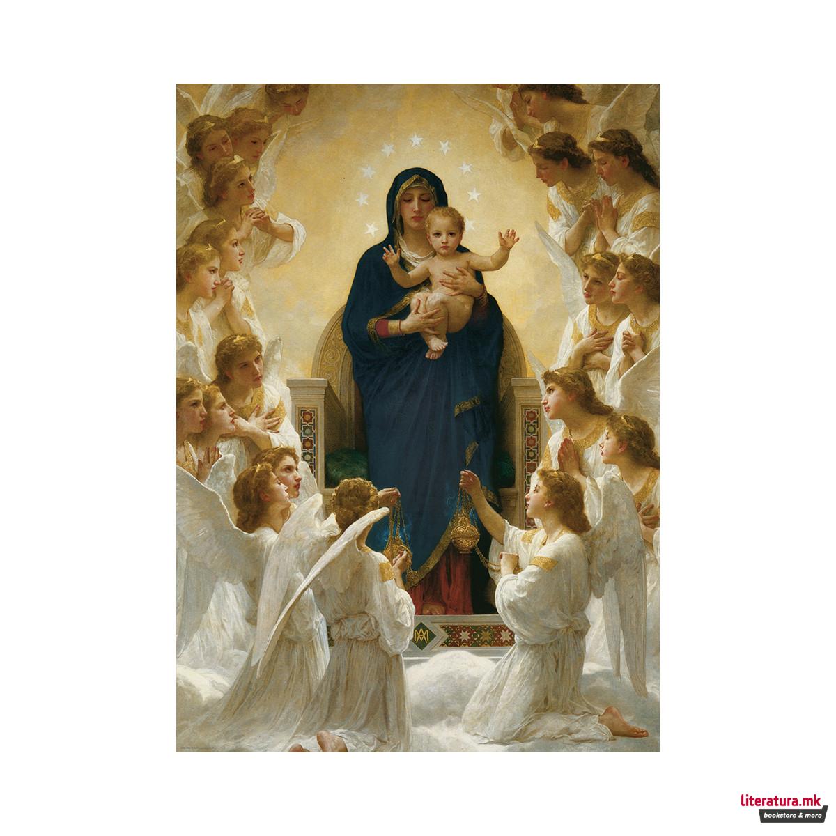 Сложувалка, Fine Art Collection, Virgin With Angels, 1000 парчиња 