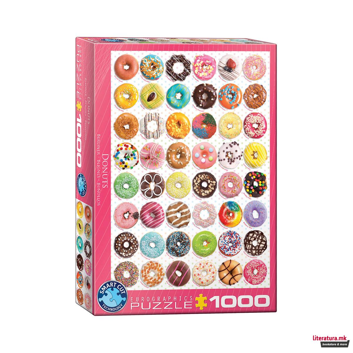 Сложувалка, Donuts, 1000 парчиња 