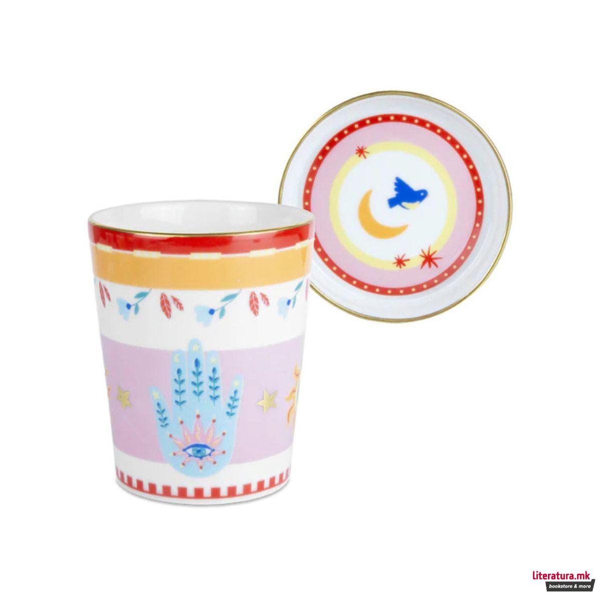 Чаша со поклопка, Mamma Mia - Hand 