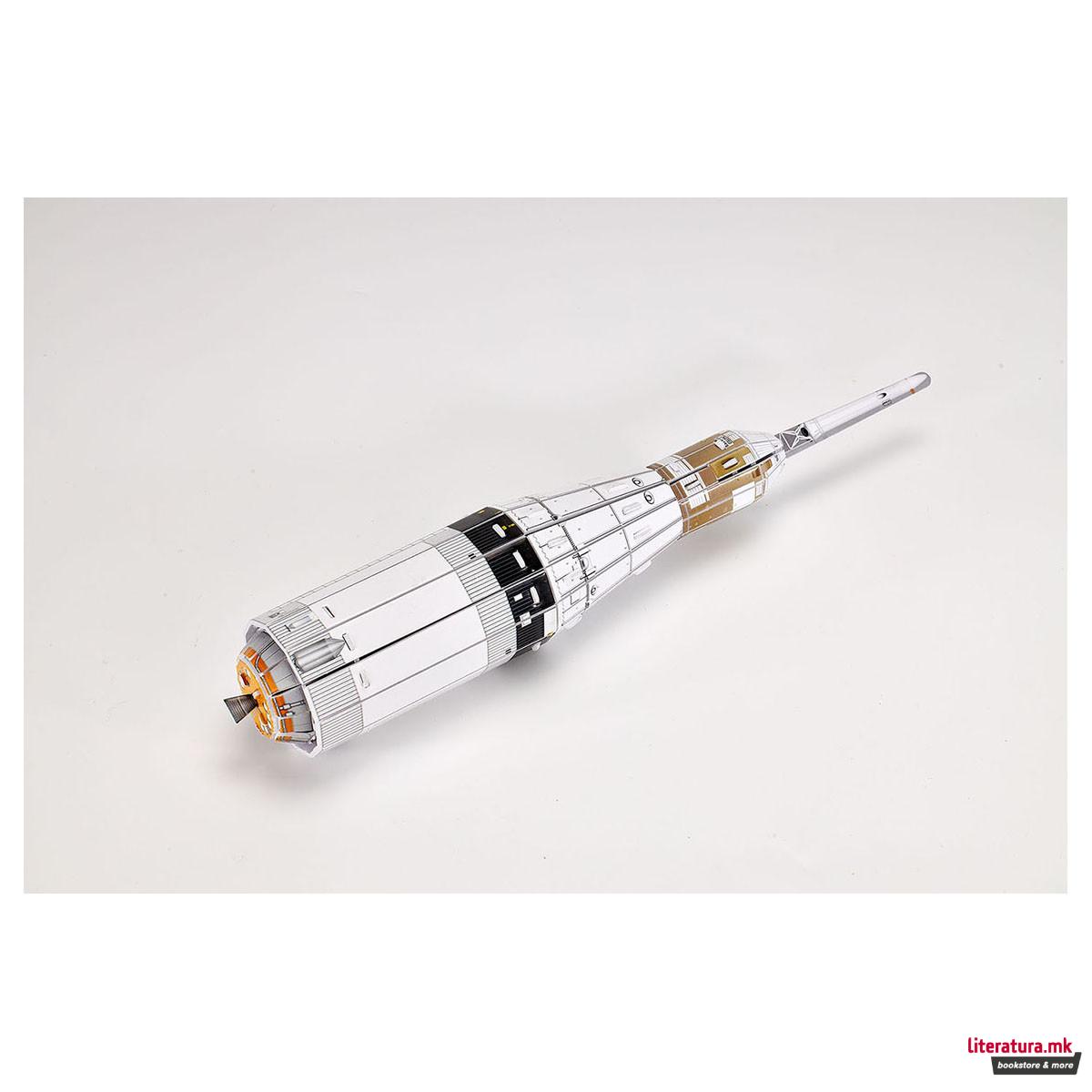 3D сложувалка, Apollo 11 Saturn V, 136 парчиња 