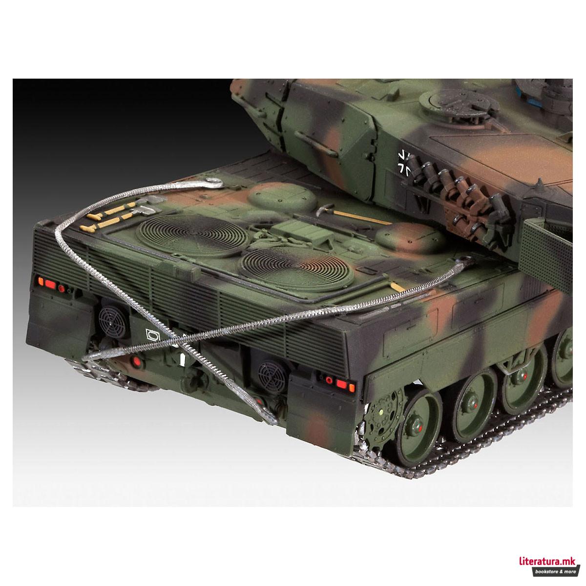 Макета, Leopard 2A6/A6M, 1:72 