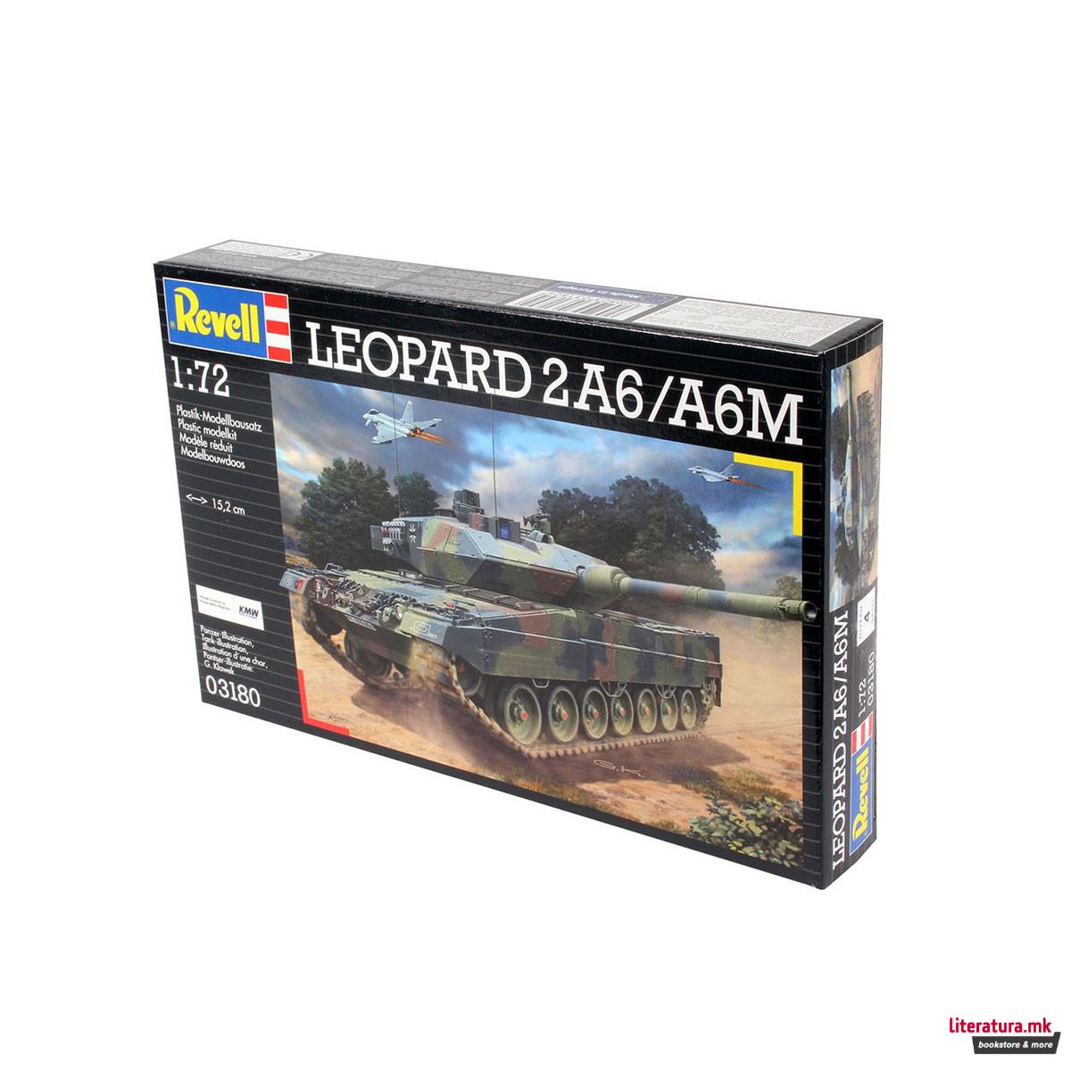 Макета, Leopard 2A6/A6M, 1:72 