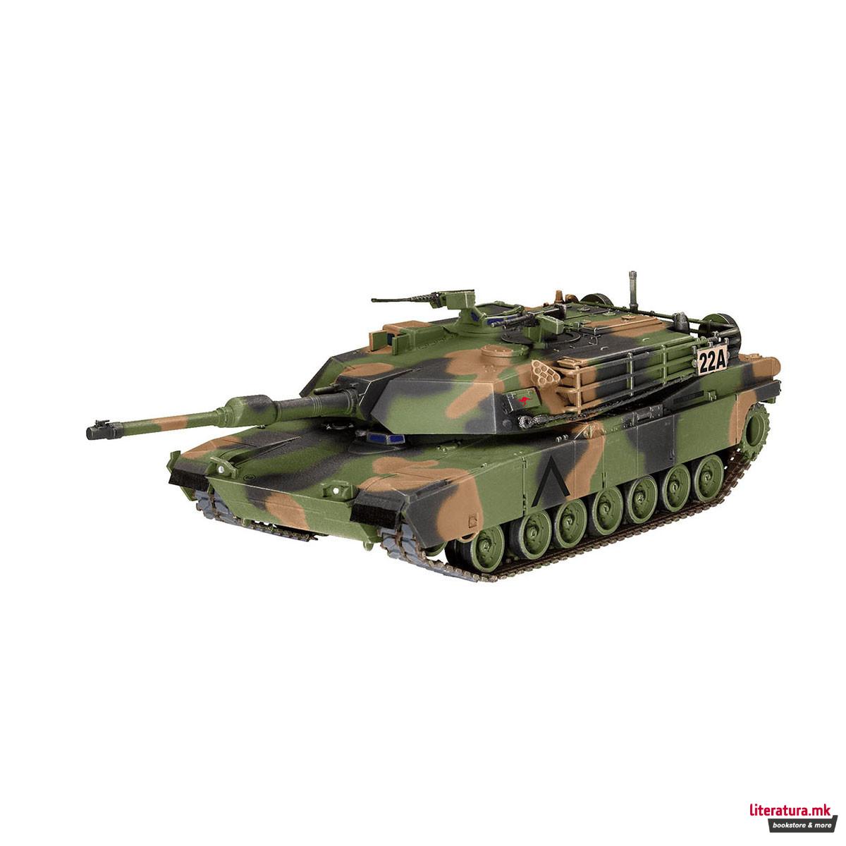 Макета, M1A1 AIM(SA)/ M1A2 Abrams, 1:72 