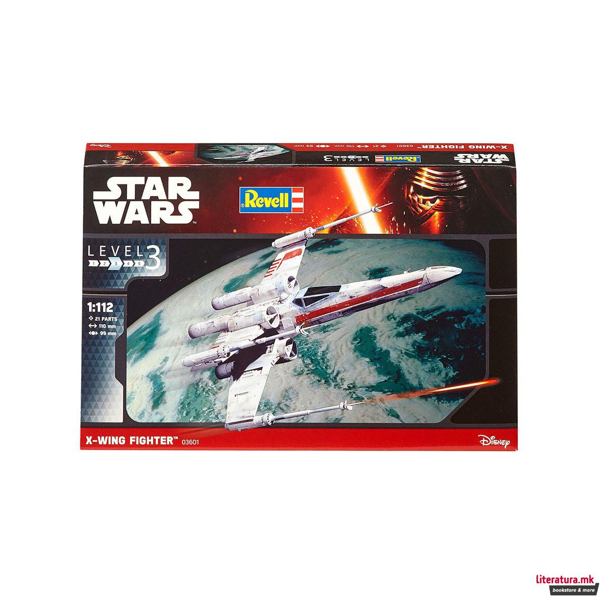 Макета, Star Wars - X-Wing Fighter, 1:112 