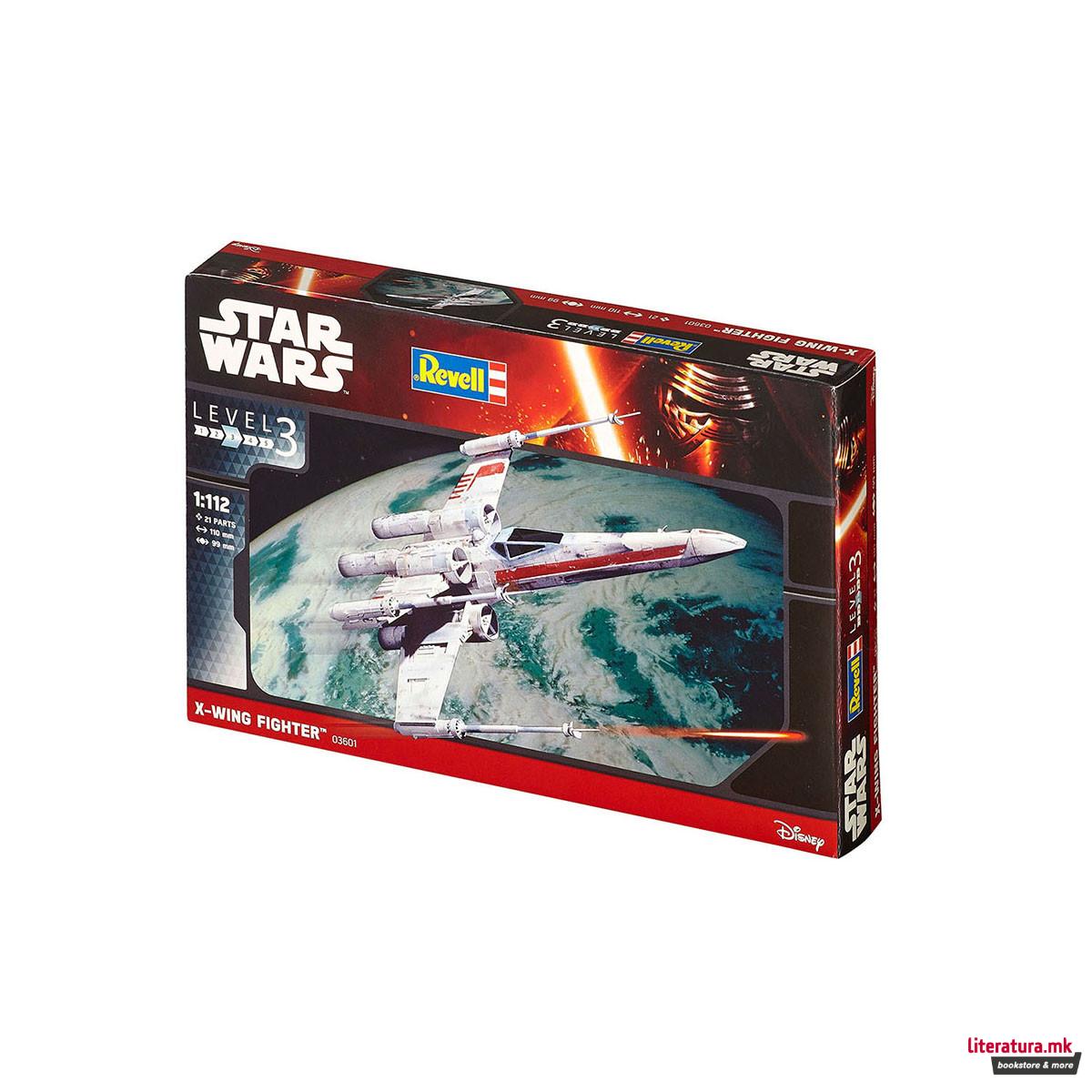 Макета, Star Wars - X-Wing Fighter, 1:112 