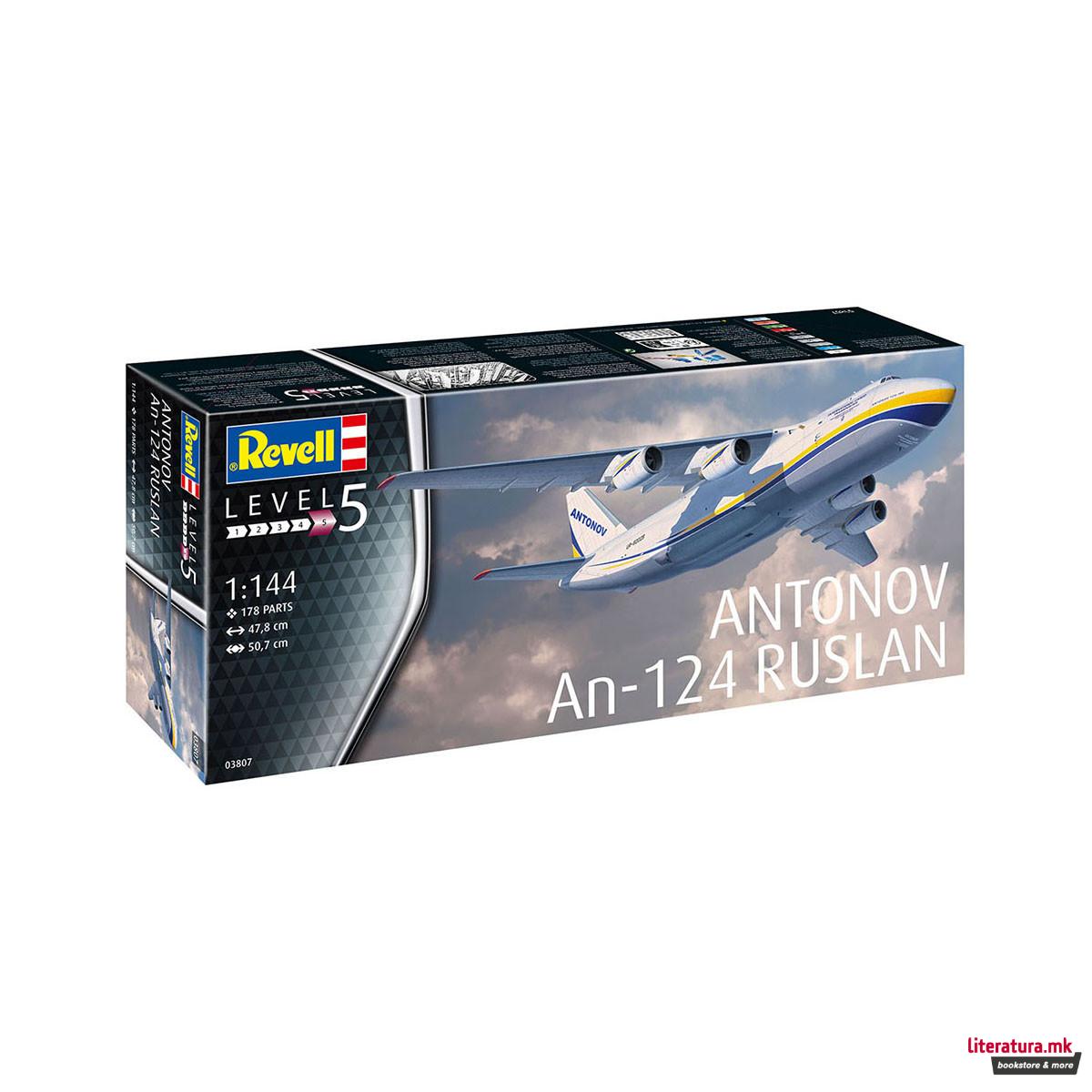 Макета, Antonov AN-124 Ruslan, 1:144 