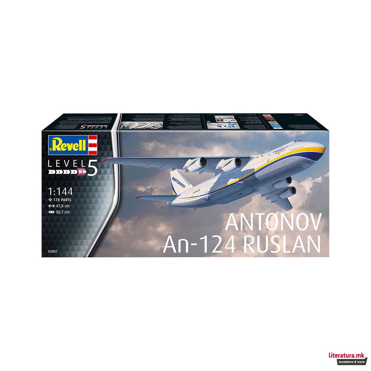 Макета, Antonov AN-124 Ruslan, 1:144 