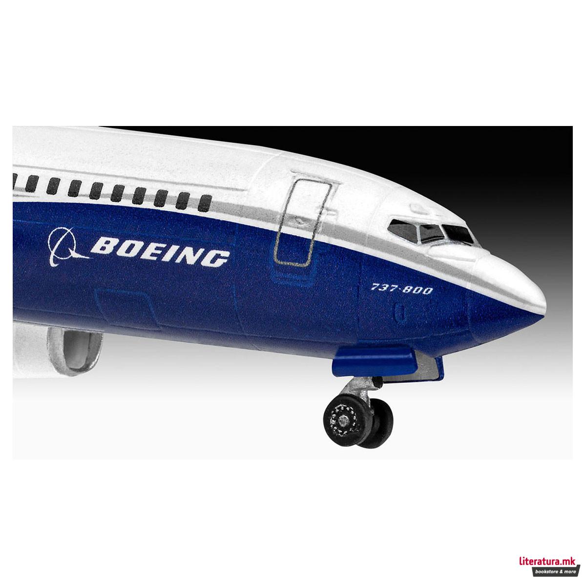 Макета, Boeing 737-800, 1:288 