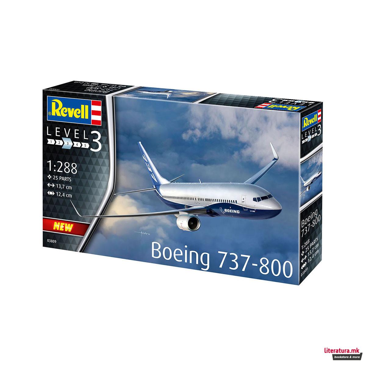 Макета, Boeing 737-800, 1:288 