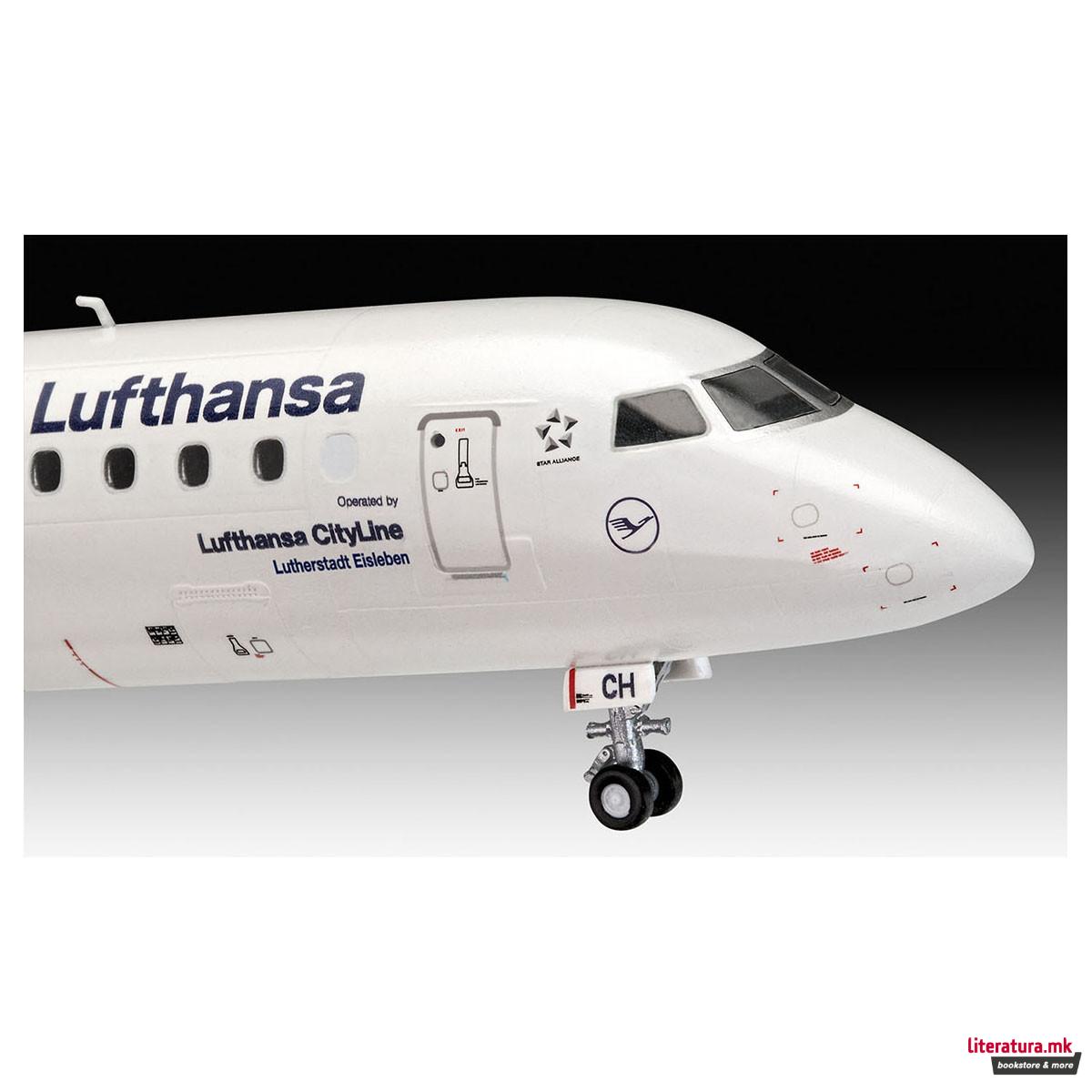 Макета, Embraer 190 Lufthansa New Livery, 1:144 