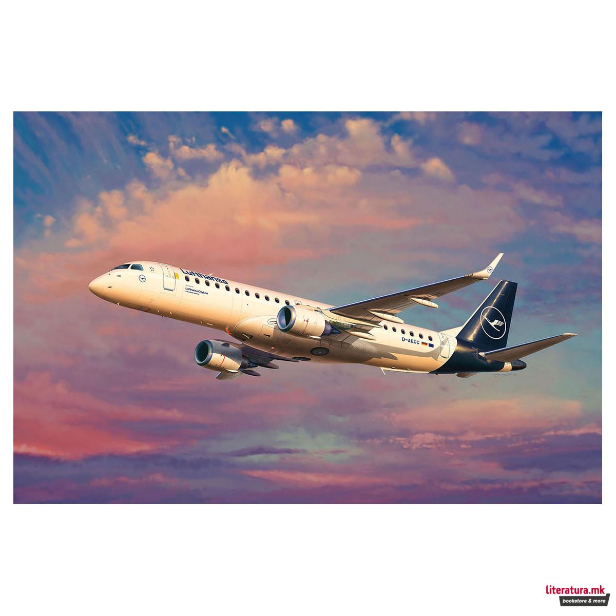 Макета, Embraer 190 Lufthansa New Livery, 1:144 