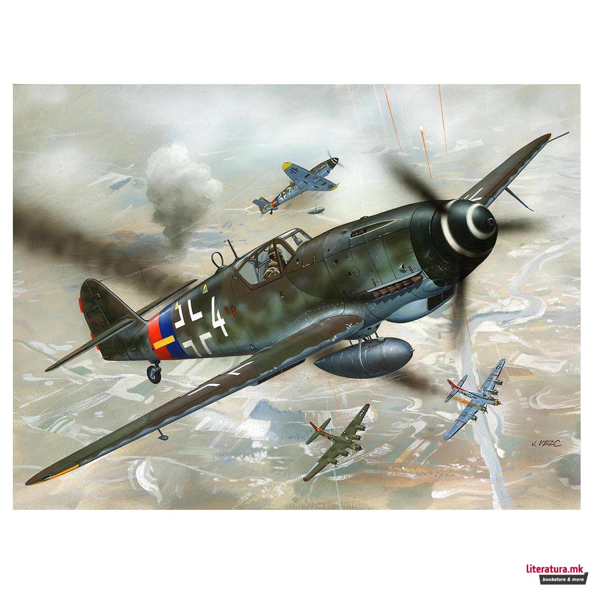 Макета, Messerschmitt Bf 109 G-10, 1:72 